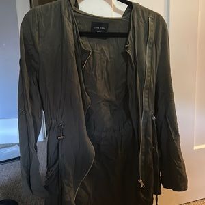 Love tree Navy green jacket